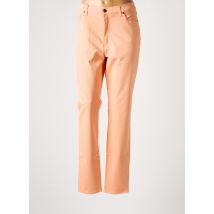 LCDN - Pantalon slim orange en coton - Femme - Taille 34 - Modz