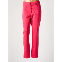 LCDN - Pantalon slim rouge en coton - Femme - Taille 46 - Modz