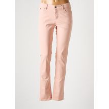 JENSEN - Jeans coupe droite rose en coton - Femme - Taille 38 - Modz