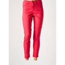 LCDN - Pantalon slim rouge en coton - Femme - Taille 34 - Modz