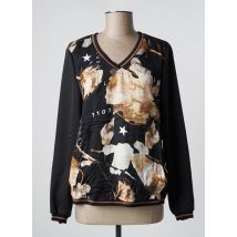 SPORTALM - Top noir en acetate - Femme - Taille 38 - Modz