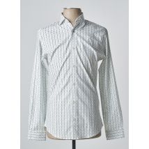 JACK & JONES - Chemise manches longues vert en coton - Homme - Taille S - Modz