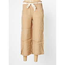 BENOA - Pantacourt marron en viscose - Femme - Taille 36 - Modz