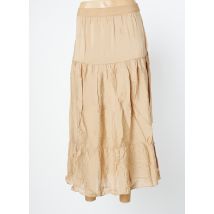 BENOA - Jupe longue marron en viscose - Femme - Taille TU - Modz