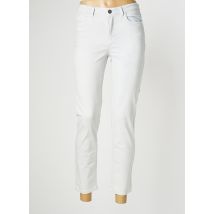 YAYA - Pantalon slim bleu en coton - Femme - Taille 38 - Modz