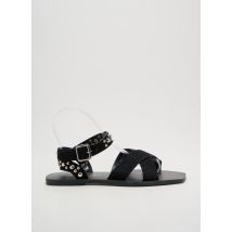 VANESSA WU - Sandales/Nu pieds noir en textile - Femme - Taille 37 - Modz