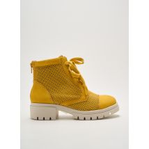 DORKING - Bottines/Boots jaune en cuir - Femme - Taille 36 - Modz