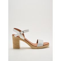 EVA FRUTOS - Sandales/Nu pieds blanc en cuir - Femme - Taille 41 - Modz
