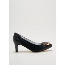 AZUREE - Escarpins noir en cuir - Femme - Taille 36 - Modz