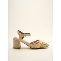 XTI - Sandales/Nu pieds beige en autre matiere - Femme - Taille 37 - Modz
