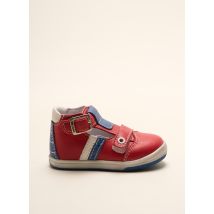 BELLAMY - Sandales/Nu pieds rouge en cuir - Garçon - Taille 19 - Modz