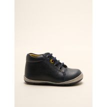 BELLAMY - Bottillons bleu en cuir - Garçon - Taille 20 - Modz