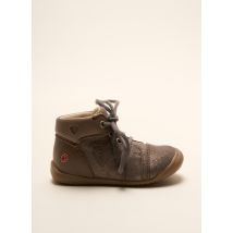 GBB - Bottillons marron en cuir - Fille - Taille 20 - Modz