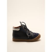 GBB - Bottillons bleu en cuir - Fille - Taille 19 - Modz