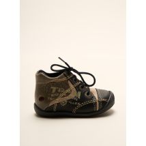 GBB - Bottillons noir en cuir - Garçon - Taille 18 - Modz