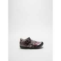BELLAMY - Baskets argent en cuir - Fille - Taille 25 - Modz