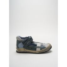 LE LOUP BLANC - Sandales/Nu pieds bleu en cuir - Garçon - Taille 32 - Modz