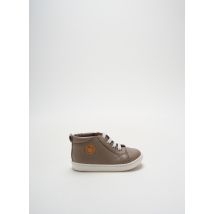 SHOO POM - Bottillons marron en cuir - Garçon - Taille 20 - Modz
