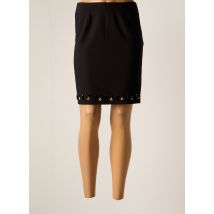 BLEU D'AZUR - Jupe courte noir en polyester - Femme - Taille 36 - Modz