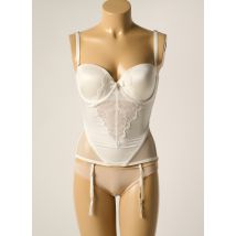 TRIUMPH - Guêpière/Porte-jarretelle beige en polyamide - Femme - Taille 95B - Modz