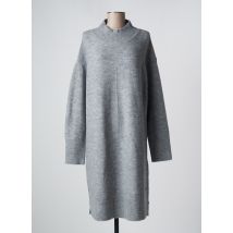 TIMEZONE - Robe pull gris en acrylique - Femme - Taille 38 - Modz