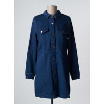 WAXX - Robe courte bleu en coton - Femme - Taille 38 - Modz