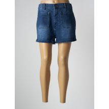 WAXX - Short bleu en coton - Femme - Taille 38 - Modz