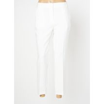 FRACOMINA - Pantalon 7/8 blanc en polyester - Femme - Taille 42 - Modz