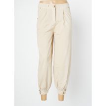 FRACOMINA - Pantalon 7/8 beige en tencel - Femme - Taille W30 - Modz