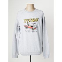 FRENCH DISORDER - Sweat-shirt gris en coton - Homme - Taille M - Modz