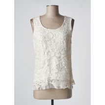 FRED SABATIER - Top beige en polyester - Femme - Taille 38 - Modz