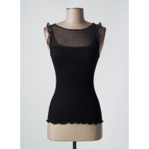 ARTIMAGLIA - Top noir en coton - Femme - Taille 44 - Modz