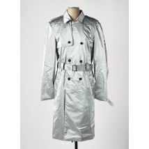 AZZARO - Trench gris en polyurethane - Homme - Taille S - Modz