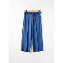 SANDWICH - Pantalon 7/8 bleu en coton - Femme - Taille 34 - Modz