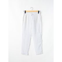 SANDWICH - Pantalon droit blanc en lin - Femme - Taille 36 - Modz