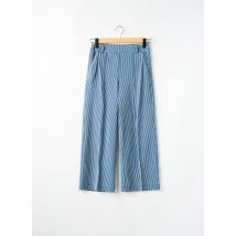 SANDWICH - Pantalon 7/8 bleu en coton - Femme - Taille 34 - Modz