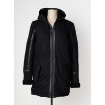 CHEVIGNON - Manteau long noir en coton - Femme - Taille 36 - Modz