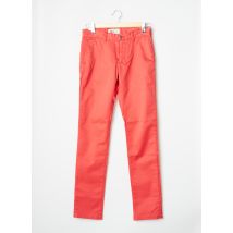 CHEVIGNON - Pantalon chino rouge en coton - Homme - Taille 40 - Modz