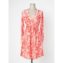 BLEND SHE - Robe mi-longue rouge en viscose - Femme - Taille 38 - Modz