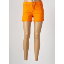 BLEND SHE - Short orange en coton - Femme - Taille W29 - Modz