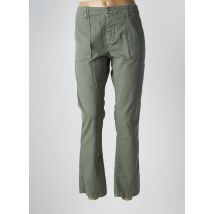 ACQUAVERDE - Pantalon slim vert en coton - Femme - Taille W31 - Modz