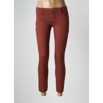 ACQUAVERDE - Pantalon 7/8 marron en coton - Femme - Taille W29 - Modz