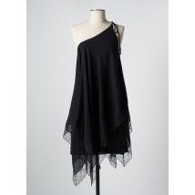 PASCAL MILLET - Robe courte noir en soie - Femme - Taille 40 - Modz