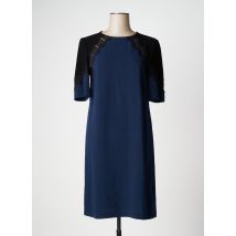 GERARD DAREL - Robe mi-longue bleu en acetate - Femme - Taille 40 - Modz