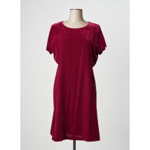 COMPTOIR DES COTONNIERS - Robe mi-longue rouge en polyester - Femme - Taille 40 - Modz