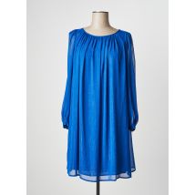 COMPTOIR DES COTONNIERS - Robe mi-longue bleu en polyester - Femme - Taille 36 - Modz