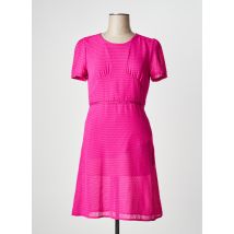 COMPTOIR DES COTONNIERS - Robe mi-longue violet en polyester - Femme - Taille 40 - Modz