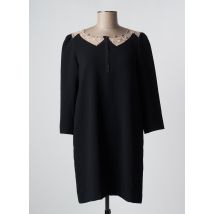 PABLO - Robe courte noir en polyester - Femme - Taille 38 - Modz