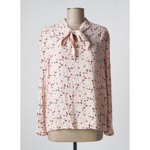 PABLO - Blouse beige en viscose - Femme - Taille 40 - Modz