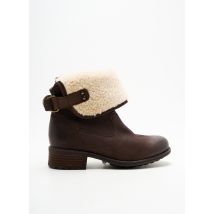 UGG - Bottines/Boots marron en cuir - Femme - Taille 36 - Modz